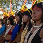 native brazilian indians fight police eviction slide show1