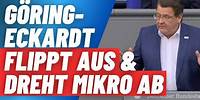 Göring-Eckardt flippt aus und dreht Mikro ab