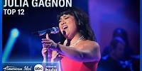 Julia Gagnon Stuns Singing Whitney Houston's "Run To You" - American Idol 2024