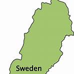 mapa de suecia condados2