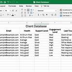 How do I create a database using Excel spreadsheet?3