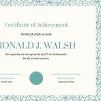 How do I share a printable certificate of achievement?4