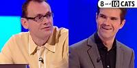 Jimmy Carr Reacts to Sean Lock's American Accent | 8 Out of 10 Cats