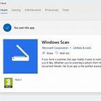 What is the windows Scan app?1