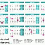 calendrier par semaine 20223