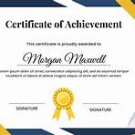 How do I share a printable certificate of achievement?3