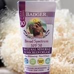 What is a badger sunscreen?4