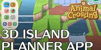 3D ISLAND PLANNER For Designing Animal Crossing New Horizons Islands!