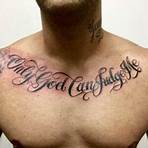 only god can judge me tattoo1
