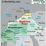burkina faso map in africa1