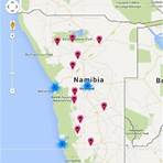 straßenkarte von namibia1