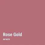 What is the meaning of color rose gold?2