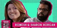 Romesh and Sharon Horgan talk about being borderline arseholes