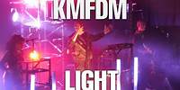 KMFDM - LIGHT | Hyëna Tour 2022/23 (Official Live Music Video)
