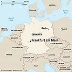 where is frankfurt located in germany in the world1