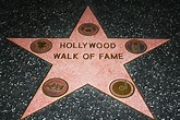 Jodi Jill Walking along the Hollywood Walk of Fame - Jodi Jill