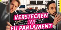Hide and Seek im EU Parlament in Straßburg || Das schaffst du nie!