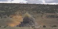 Cement Truck Explosion High-Speed Footage