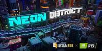 NEON DISTRICT - Minecraft RTX BETA