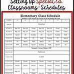free sample schedule of events worksheet for students with autism programs3