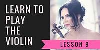 Learn the VIOLIN ONLINE | Lesson 9/30 - All the notes!