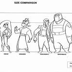 dis movie kim possible characters drawings4