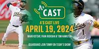 A's & Guardians Pregame Show | Mark Kotsay, Fran Riordan & Tom Hamilton join Towny on A's Cast Live!