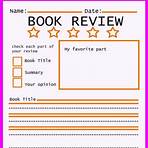 how to write a book review template for kids4
