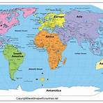 printable map of world continents and oceans1