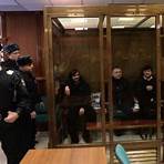 ex police man pavlyuchenkov sits court during trial moscow photo2