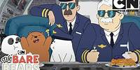 Baby Bears On A Plane - We Bare Bears | Cartoon Network | Cartoons for Kids